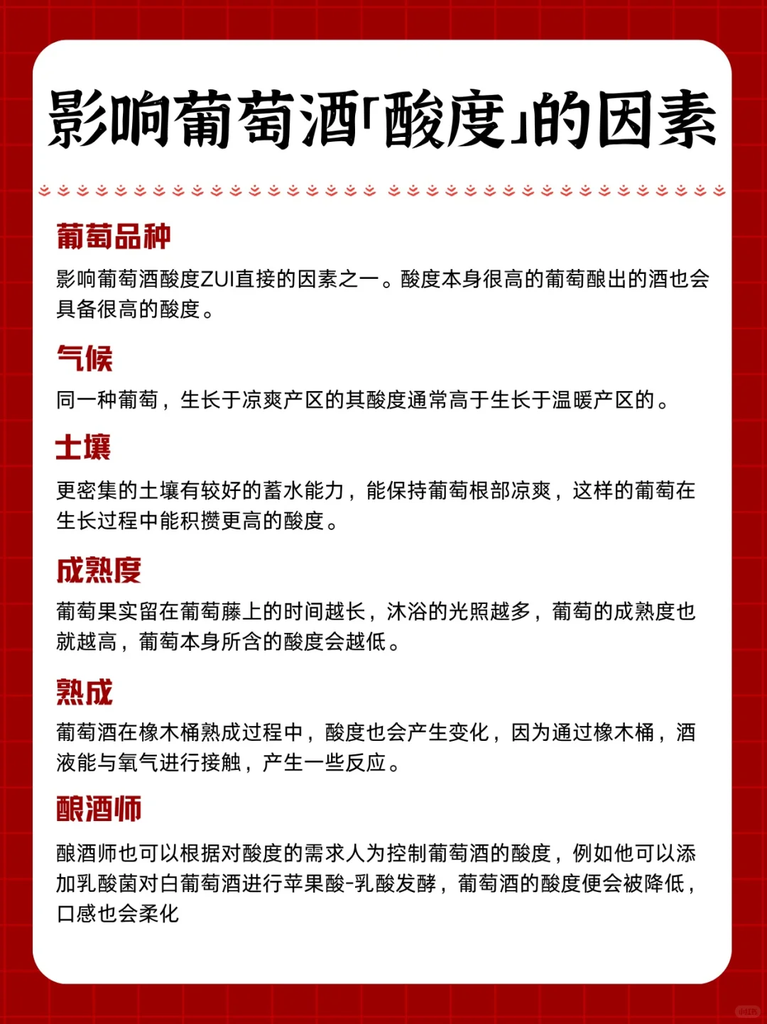 3️⃣分钟学会一个葡萄酒知识｜酸度