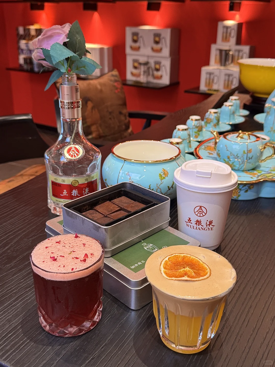 来南长街品一下白酒咖啡☕️