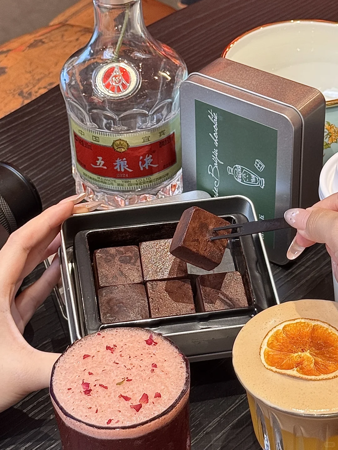 来南长街品一下白酒咖啡☕️