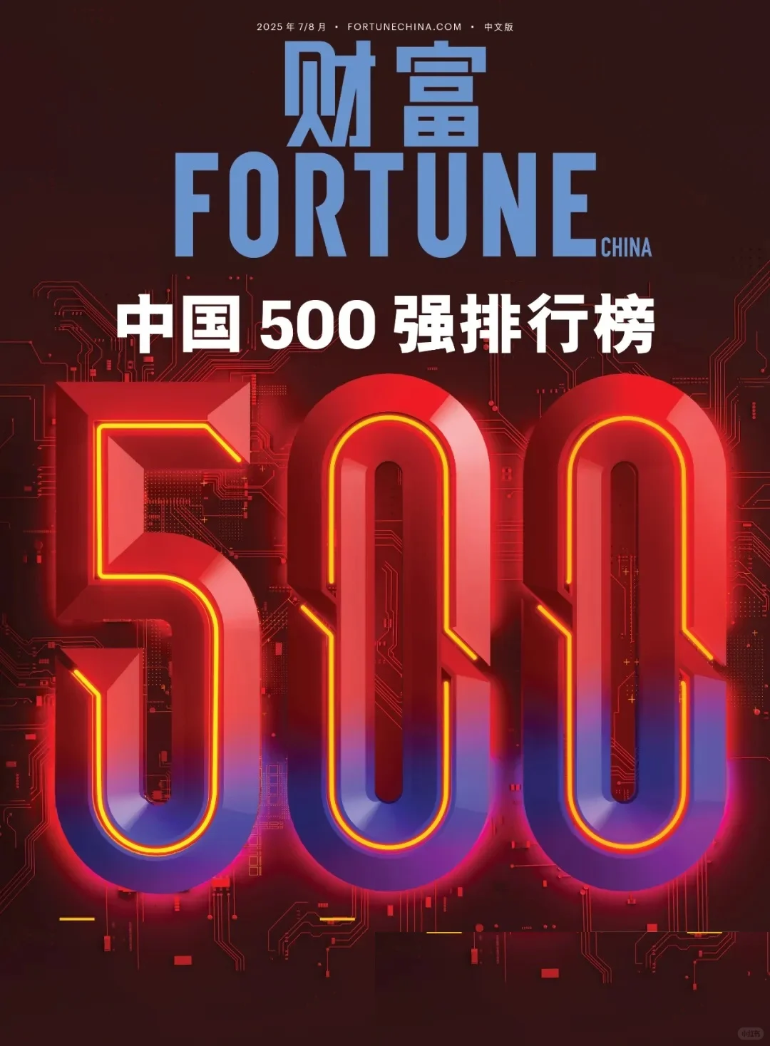 财富中国500强榜单来了，有你所在的公司么