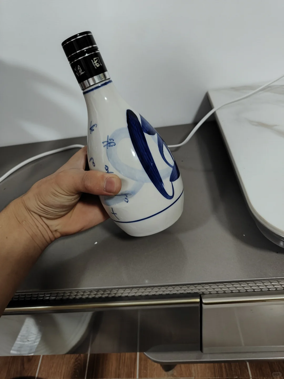 42度清香型白酒 青花酒