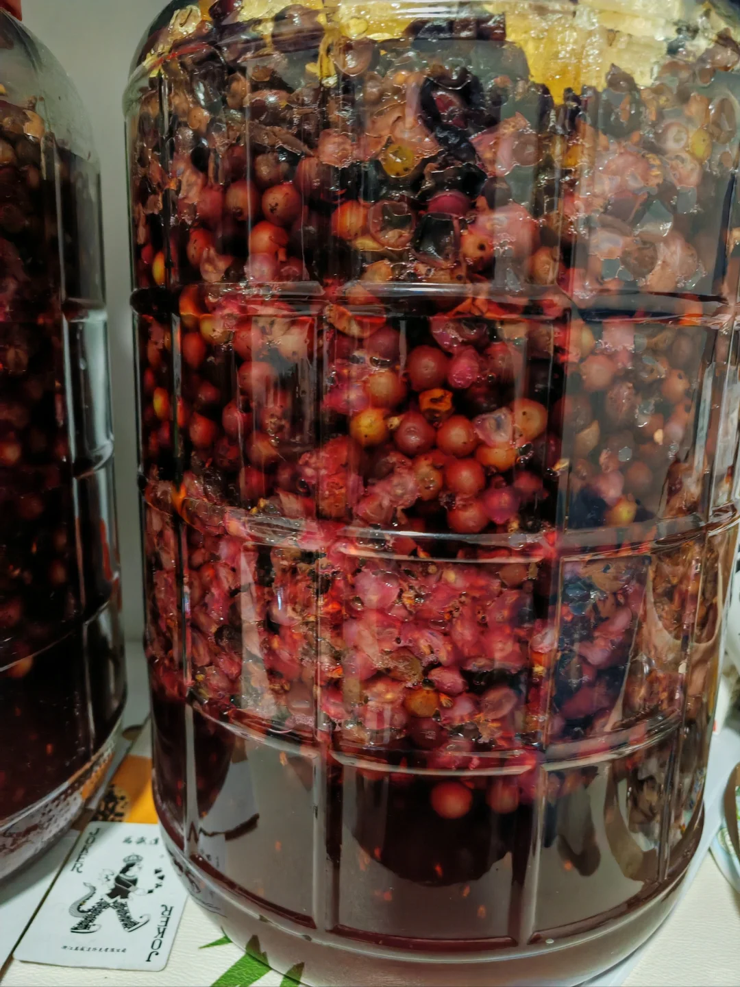 野生山葡萄，自制葡萄酒