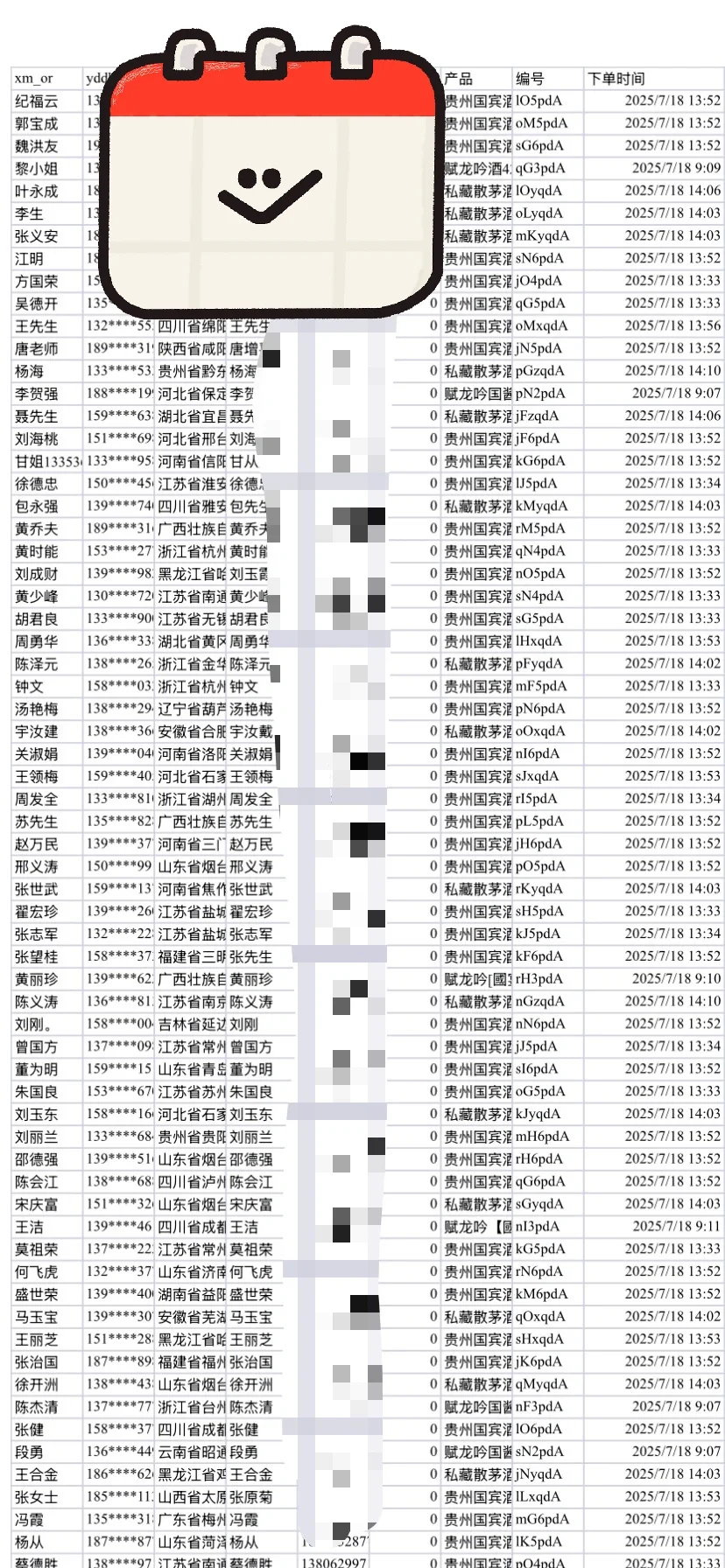 白酒数据，白酒料子，酱酒料子
