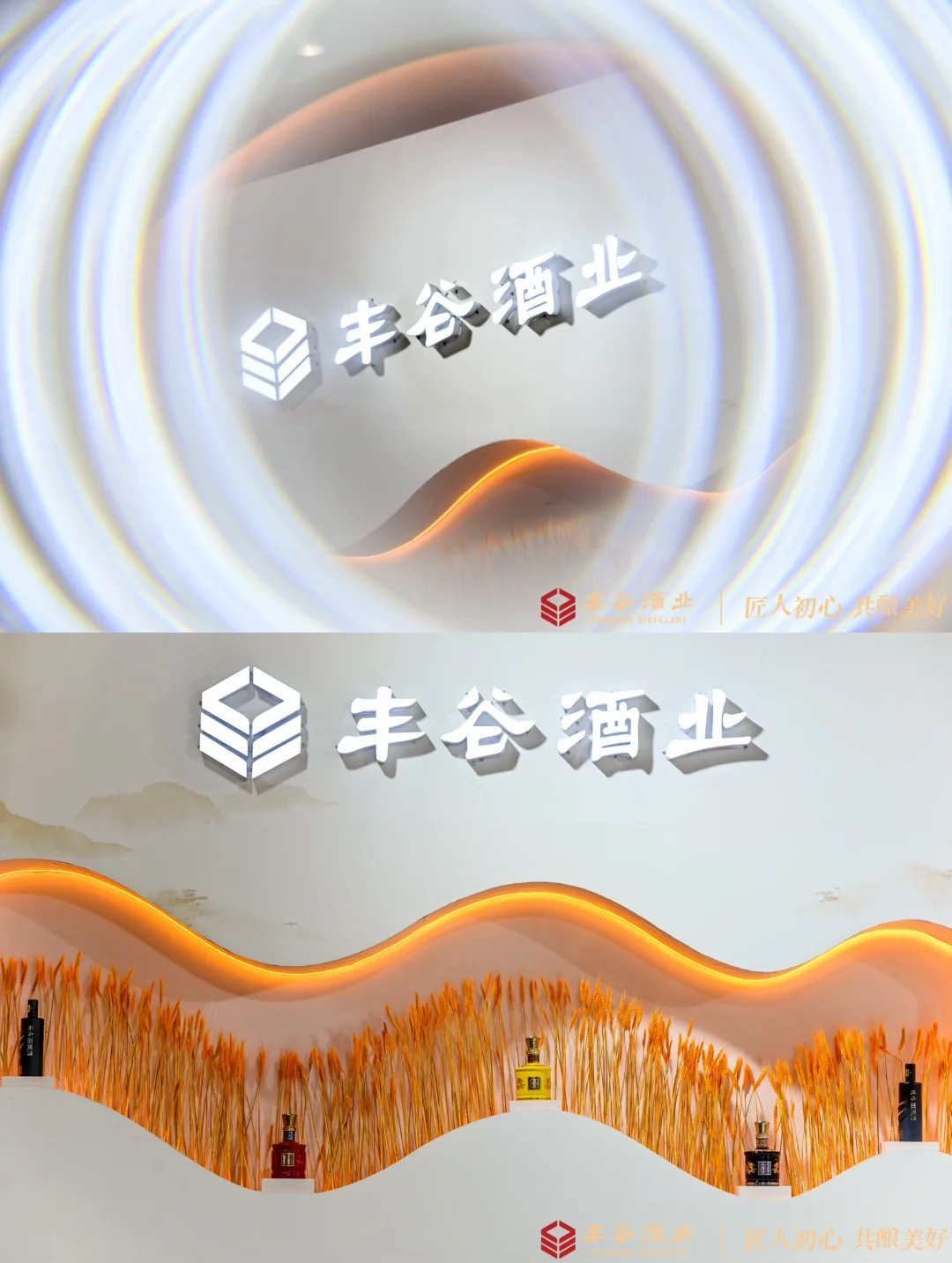 展厅案例｜丰谷酒业-全息技术在展厅的应用