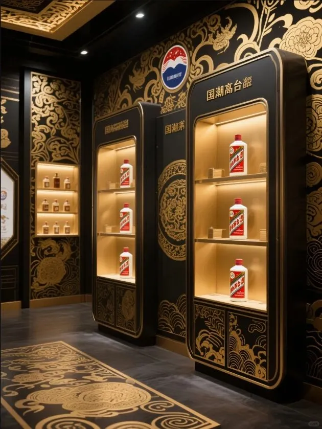 名酒店展柜定制设计|打造空间陈列标杆