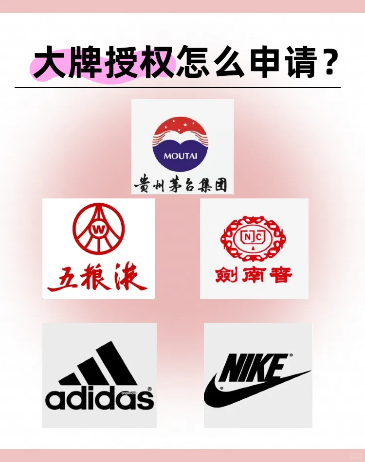 大牌授权怎么申请？