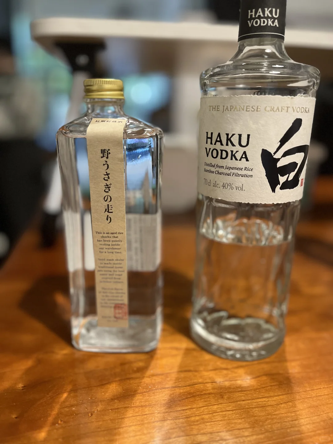 日本大米白酒的两种形式