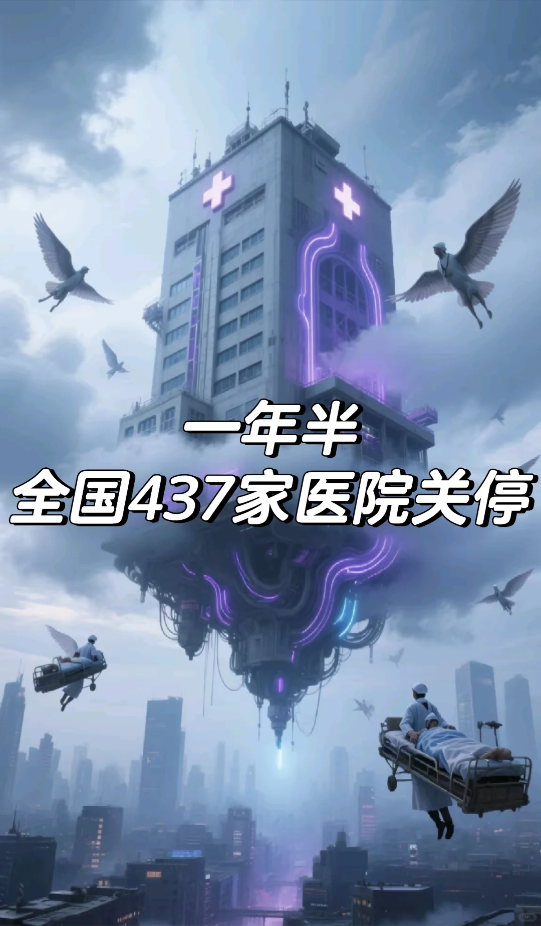 预言实现：一年半，全国437家医院关停！
