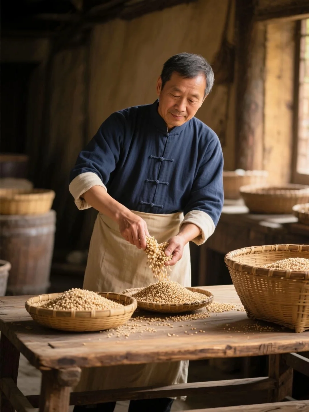芝麻香型白酒的真正原料是什么？
