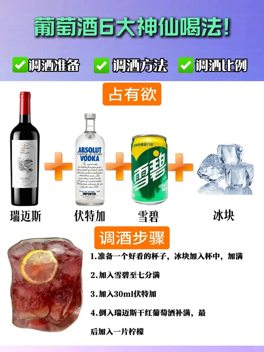 今日份调酒酒单：去班味便利店自制小酒