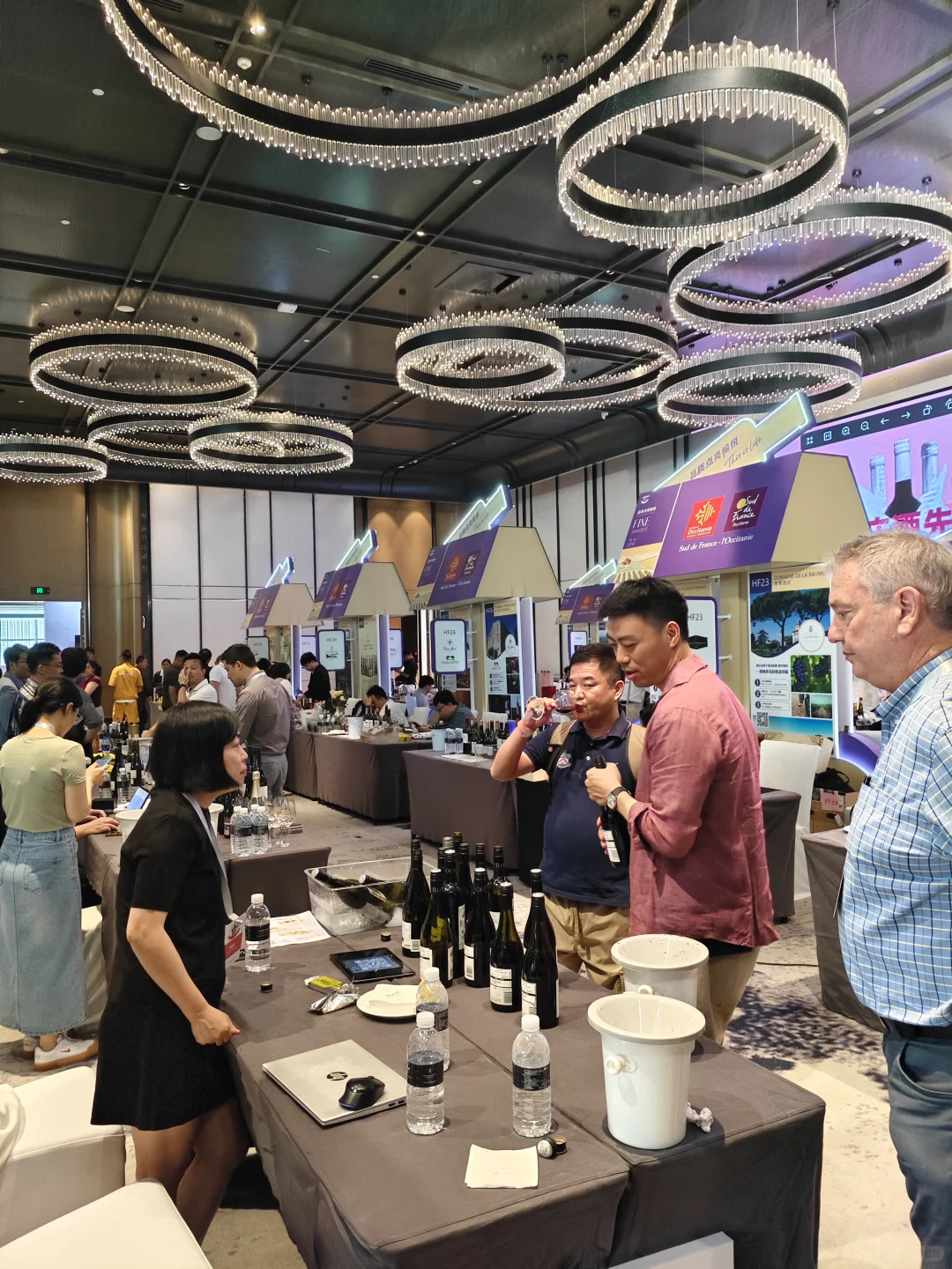 世界名庄葡萄酒展收货！