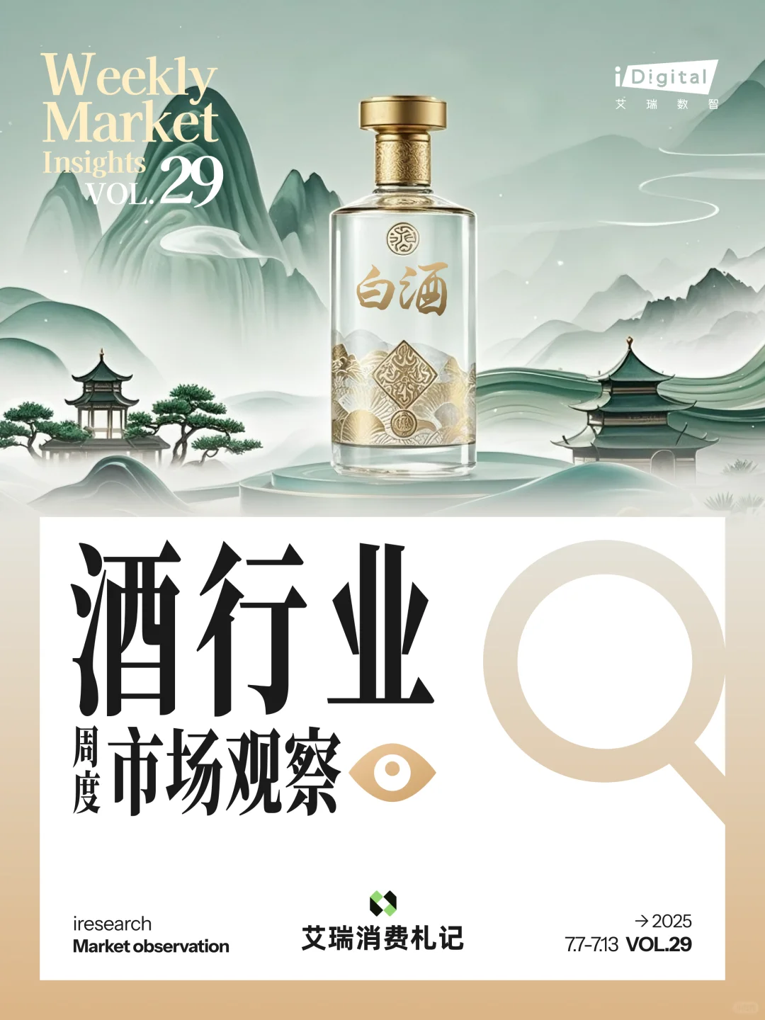 酒行业周度市场观察-2025年第29周