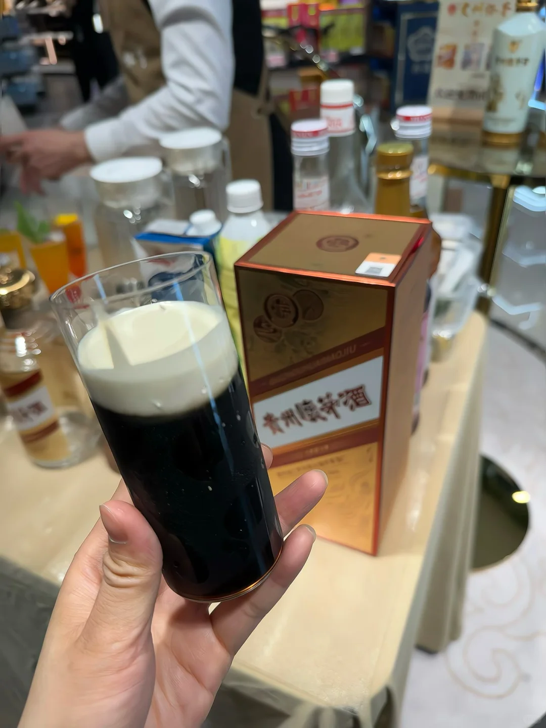 来广州机场免费试饮啦?
