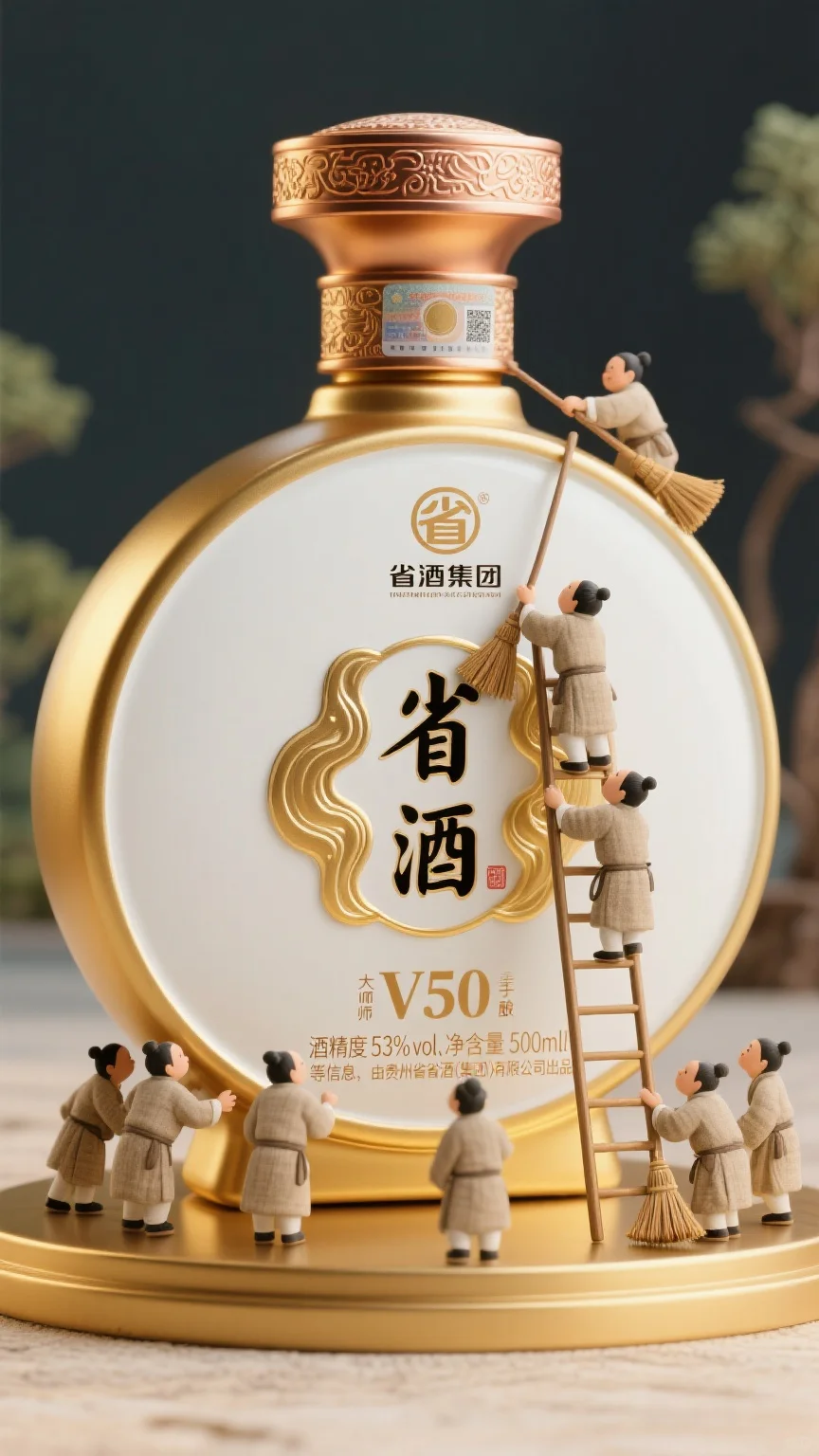 微型古人打扫！省酒V50豆包“提示词”口令