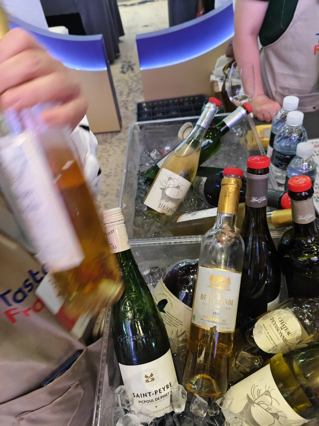 世界名庄葡萄酒展收货！