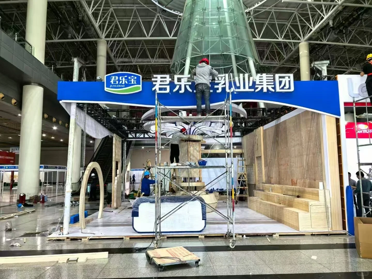 君乐宝奶展完美落地啦！！！???