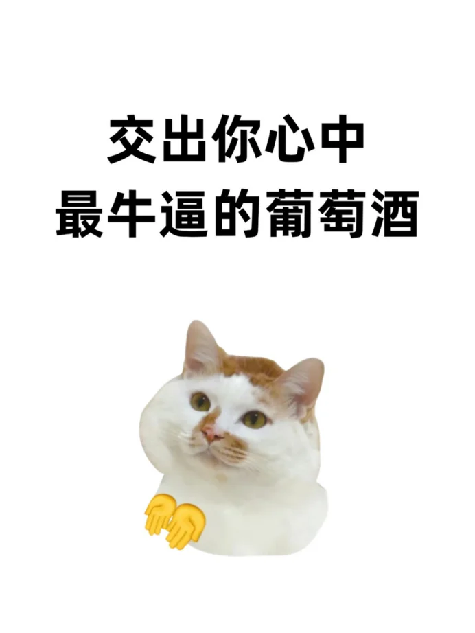 交出你心中最牛逼的葡萄酒