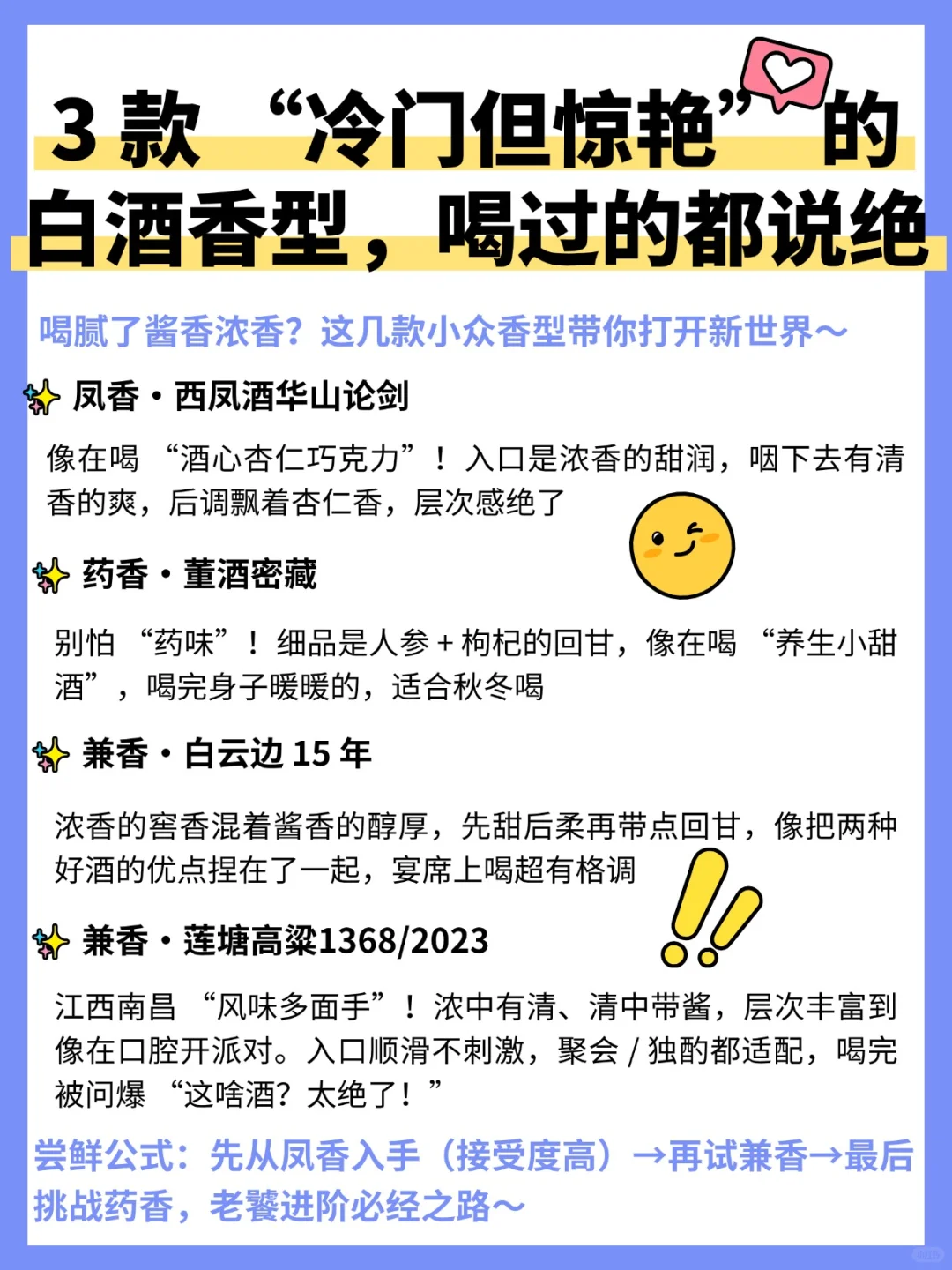 老饕私藏！3 款 “冷门但惊艳”的白酒香型