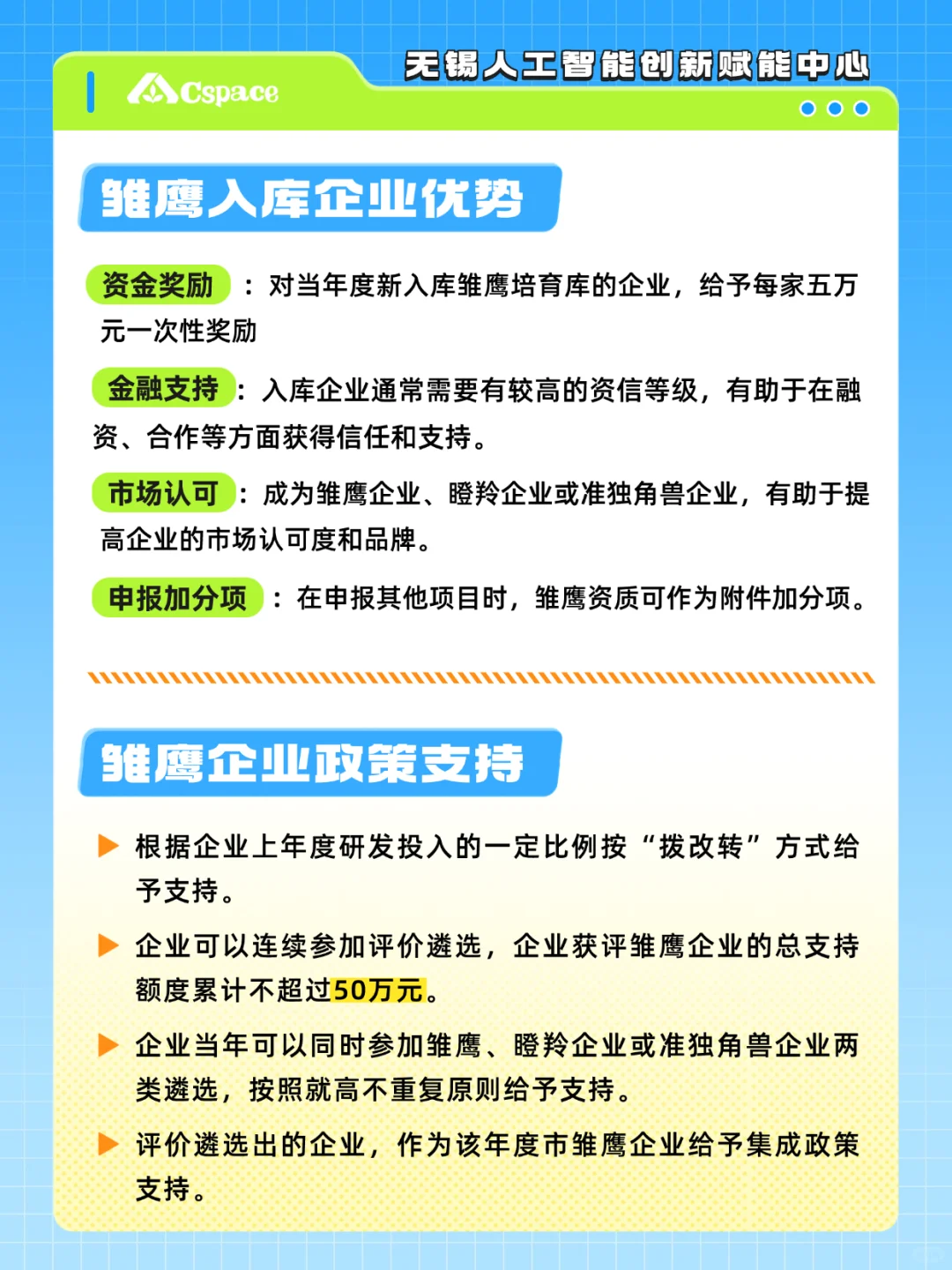 科创企业干货分享：雏鹰企业