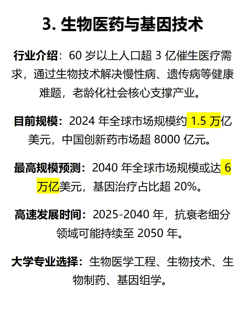 职场干货｜未来10年很赚钱的8个行业