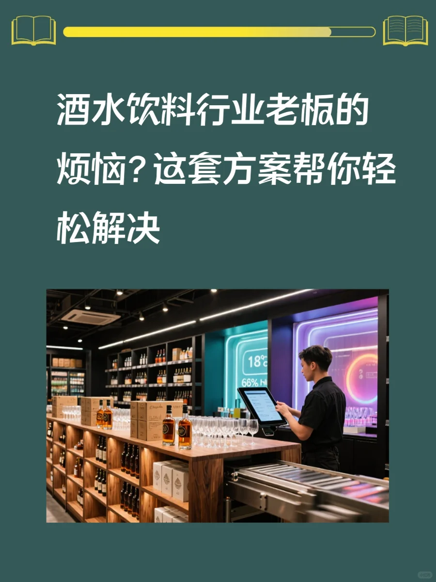 解决酒水饮料行业老板的烦恼！看过来！