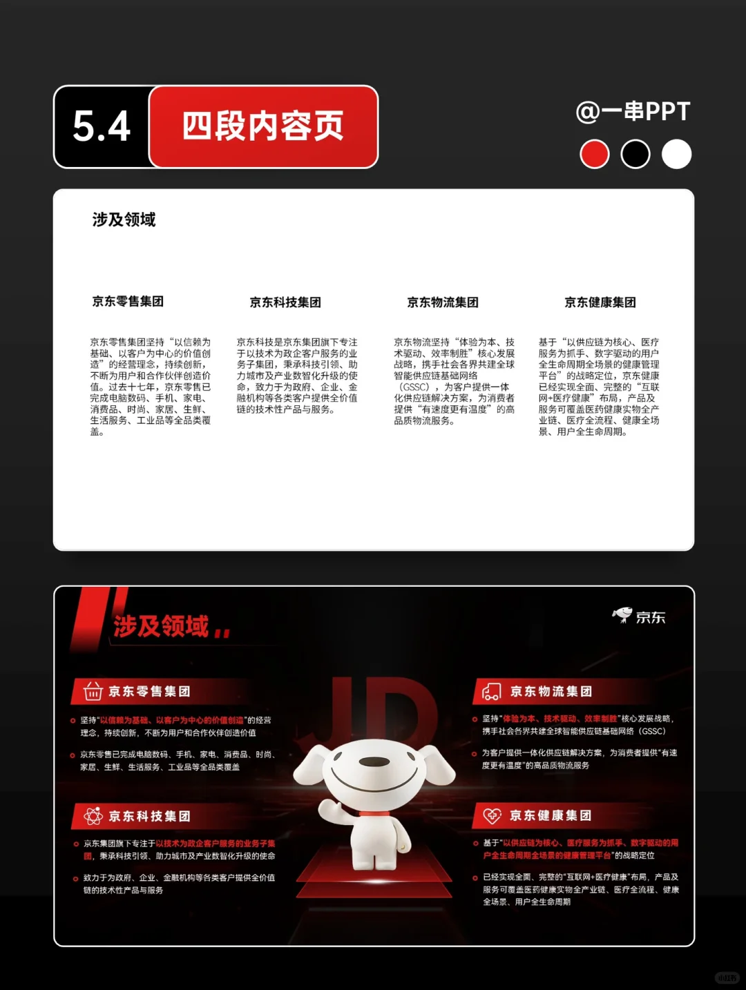 PPT改稿｜互联网行业企业介绍