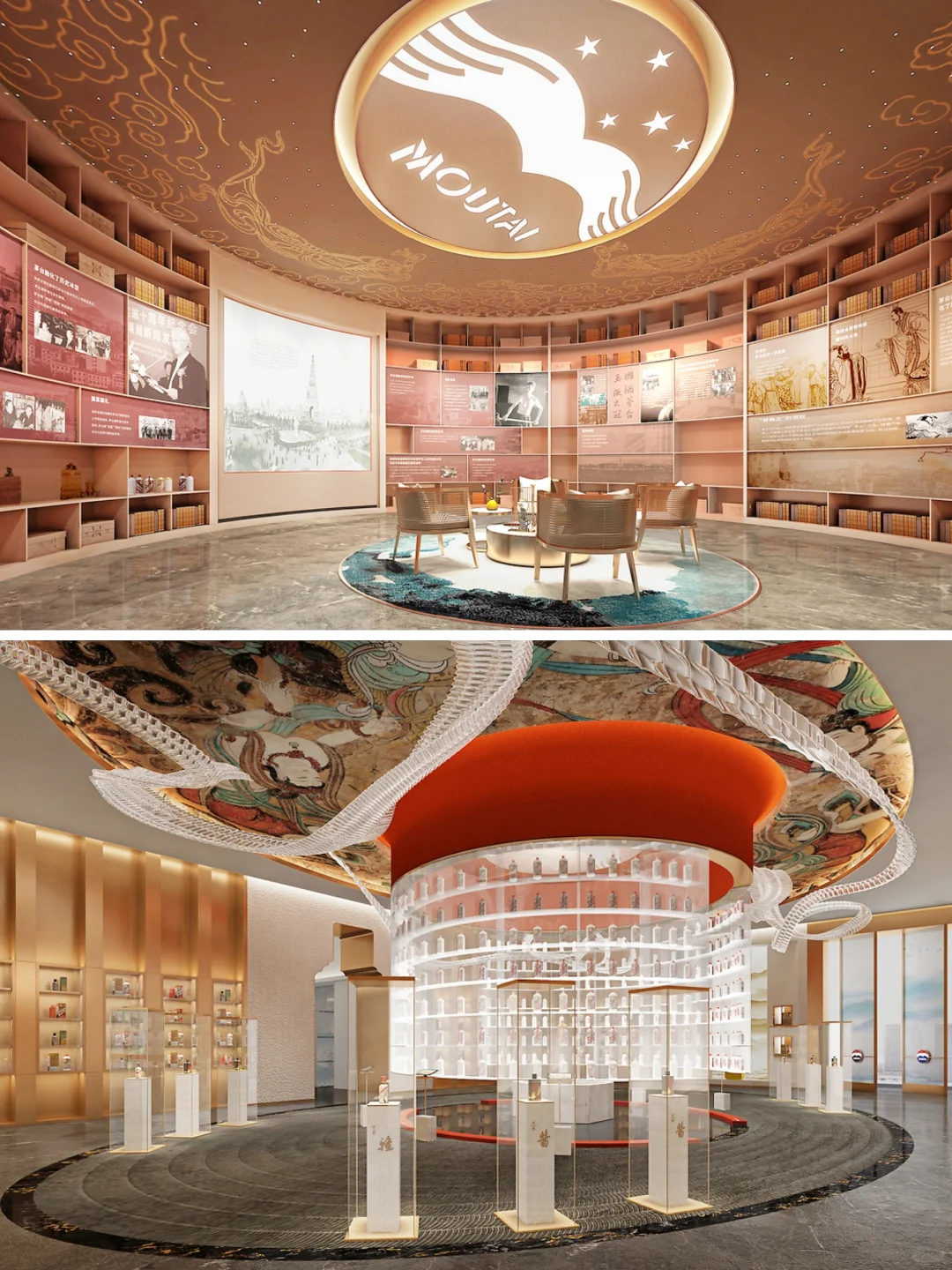 ✨美酒展厅设计：品味经典，感受时光醇香