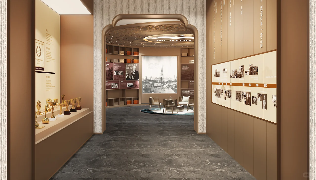 ✨美酒展厅设计：品味经典，感受时光醇香