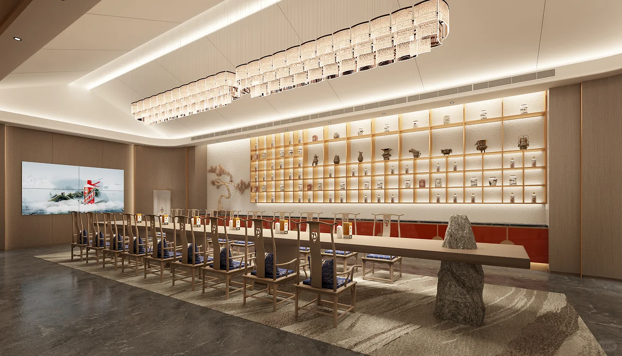 ✨美酒展厅设计：品味经典，感受时光醇香