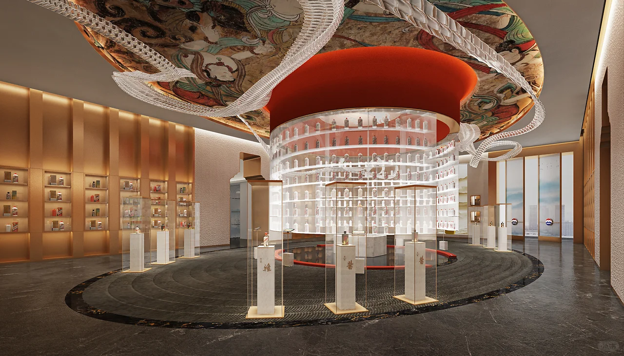 ✨美酒展厅设计：品味经典，感受时光醇香
