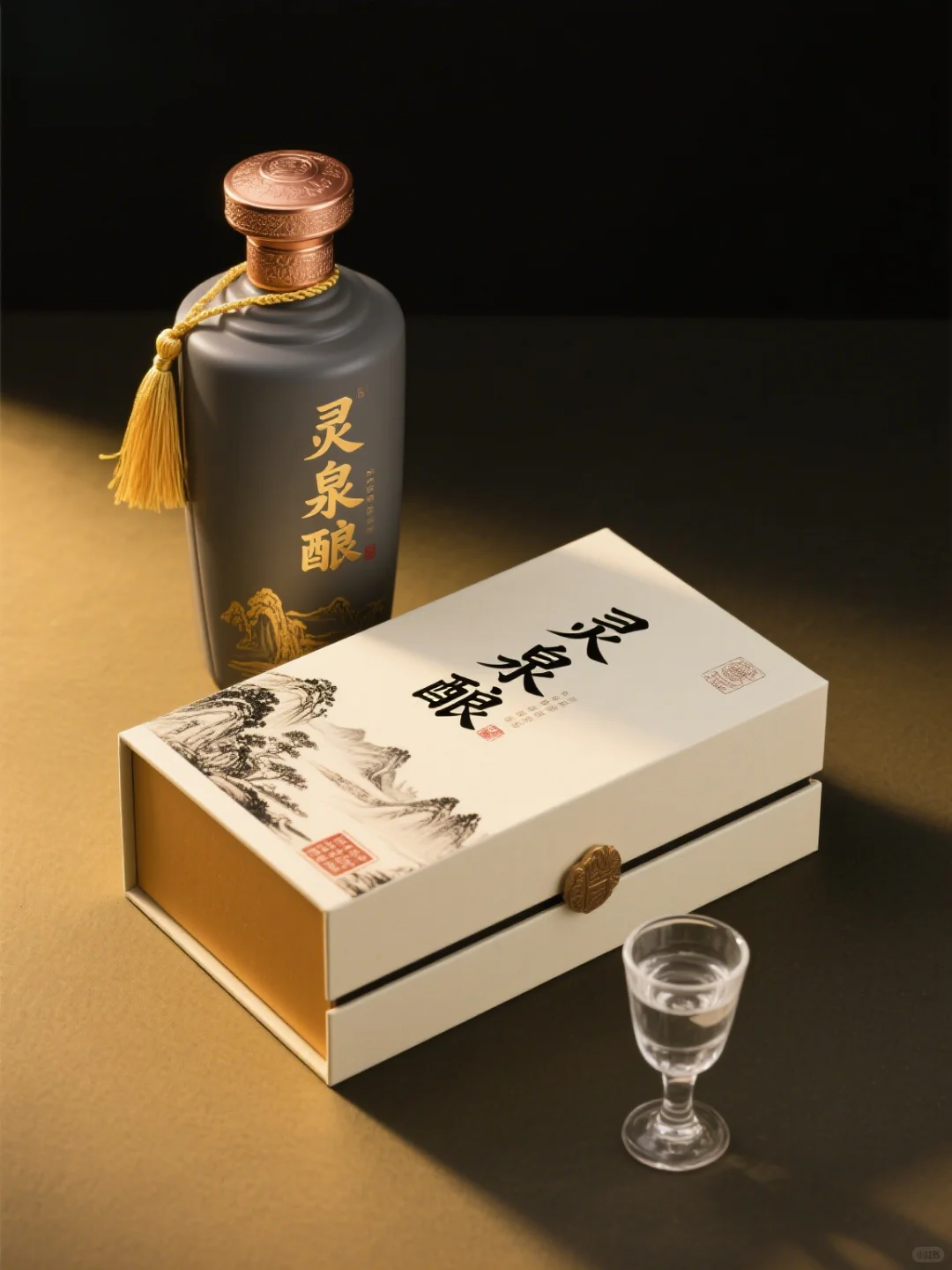 原创设计｜酒包装设计把山水韵味的装进去