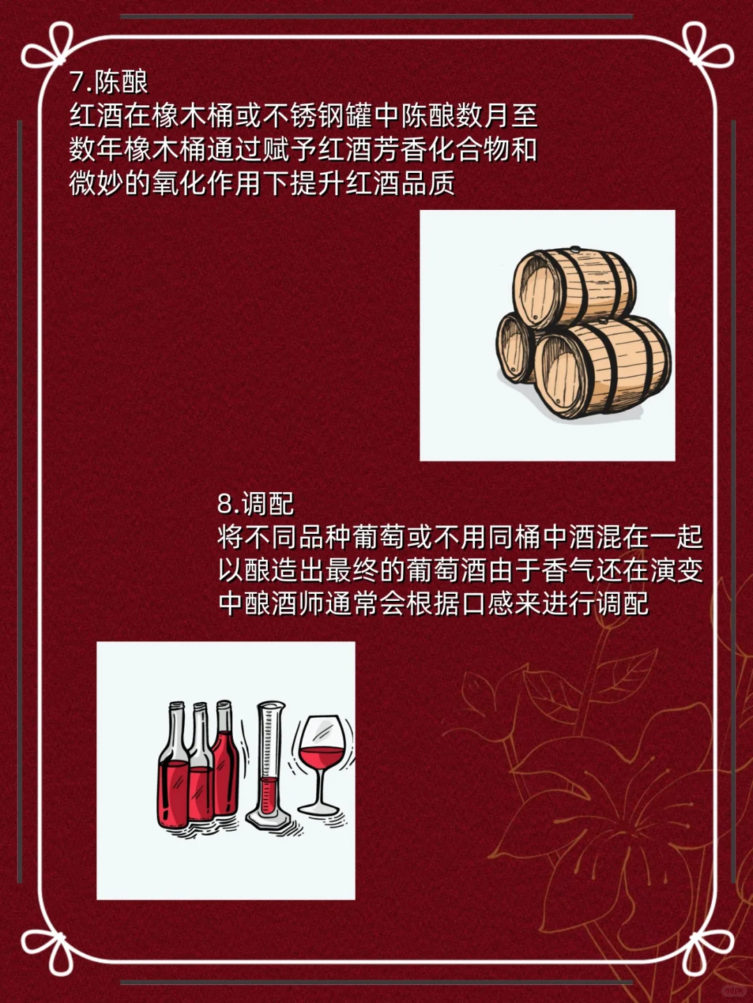 红酒小知识‼️红酒酿造全过程❗