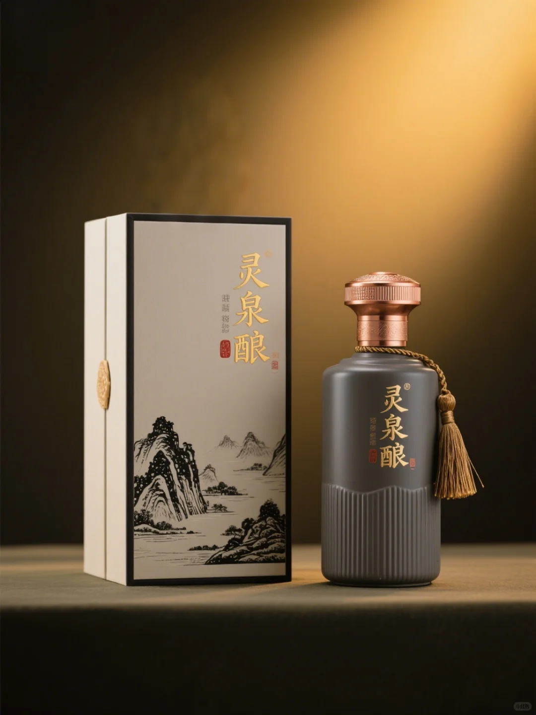 原创设计｜酒包装设计把山水韵味的装进去