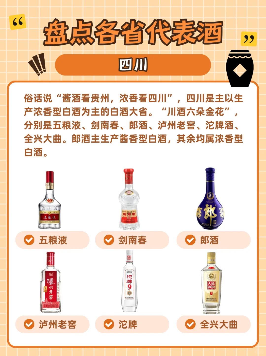 ?盘点各省白酒天花板！