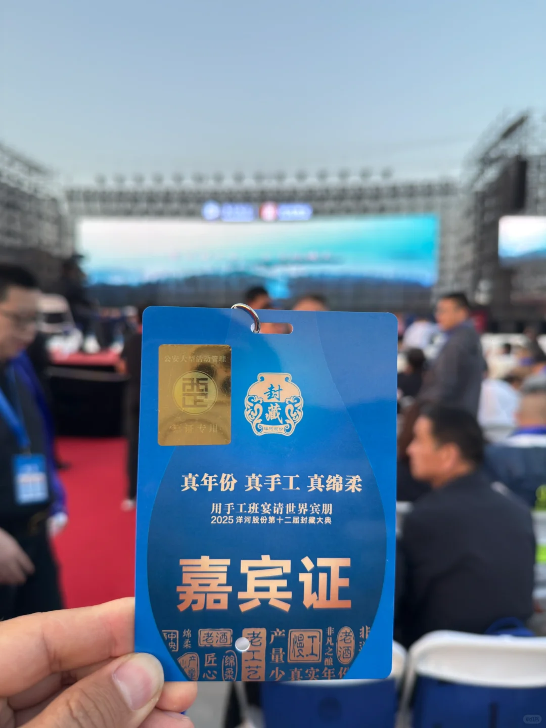 2025洋河股份第十二届封藏大典马上开始