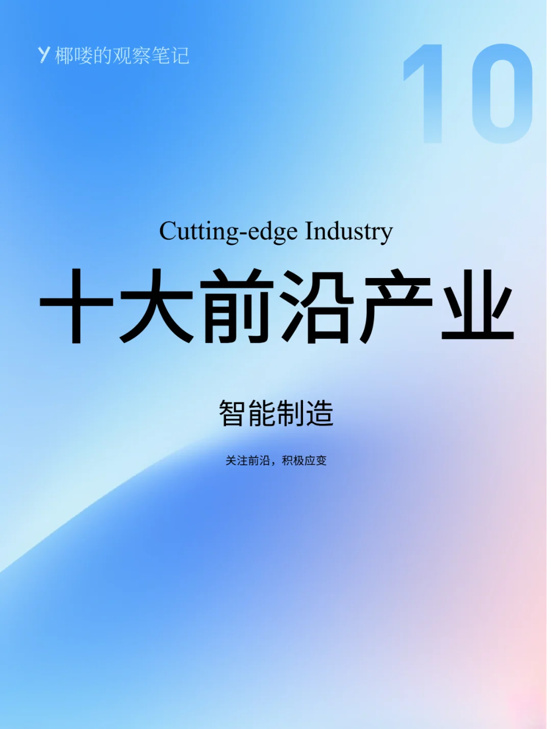 快速了解智能制造产业