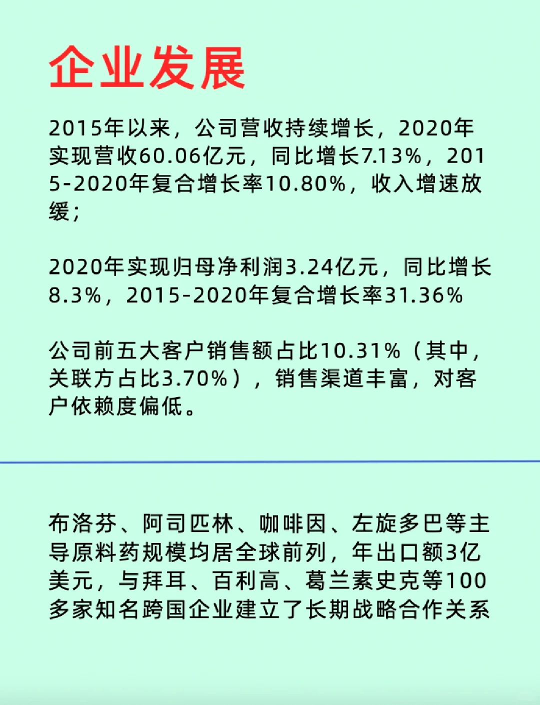 3分钟看懂一家企业《新华制药》