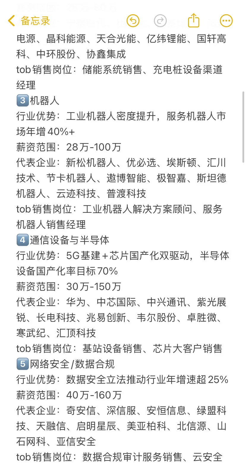 转行做销售，前景好且能赚钱的18大高薪行业