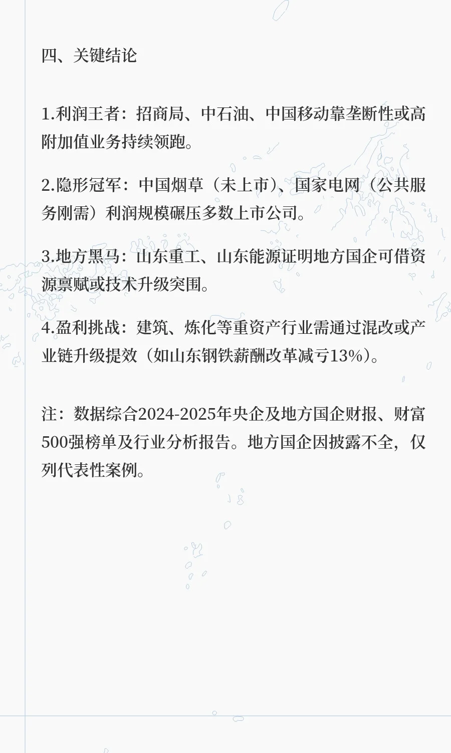 国企挣钱排行榜