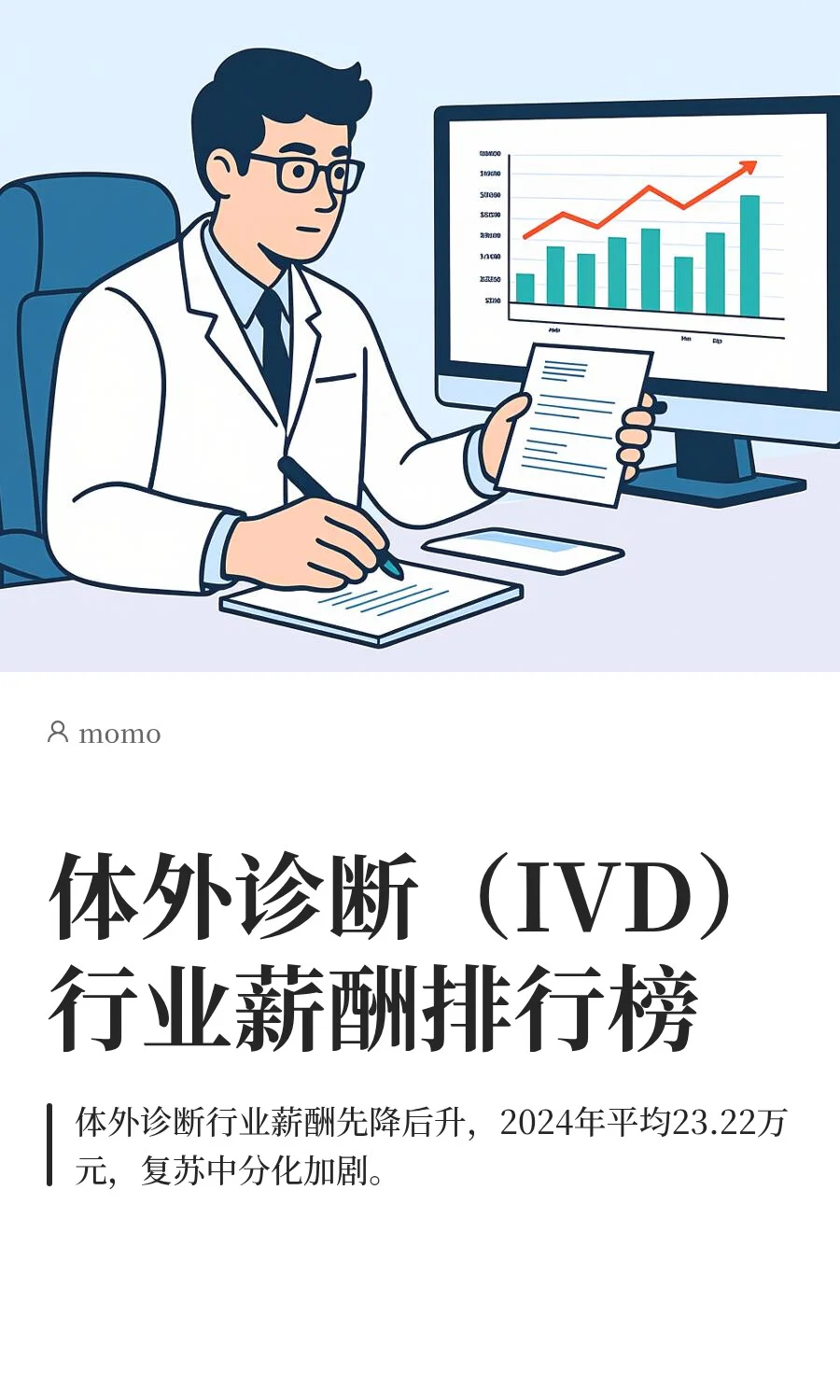 体外诊断（IVD）行业薪酬排行榜
