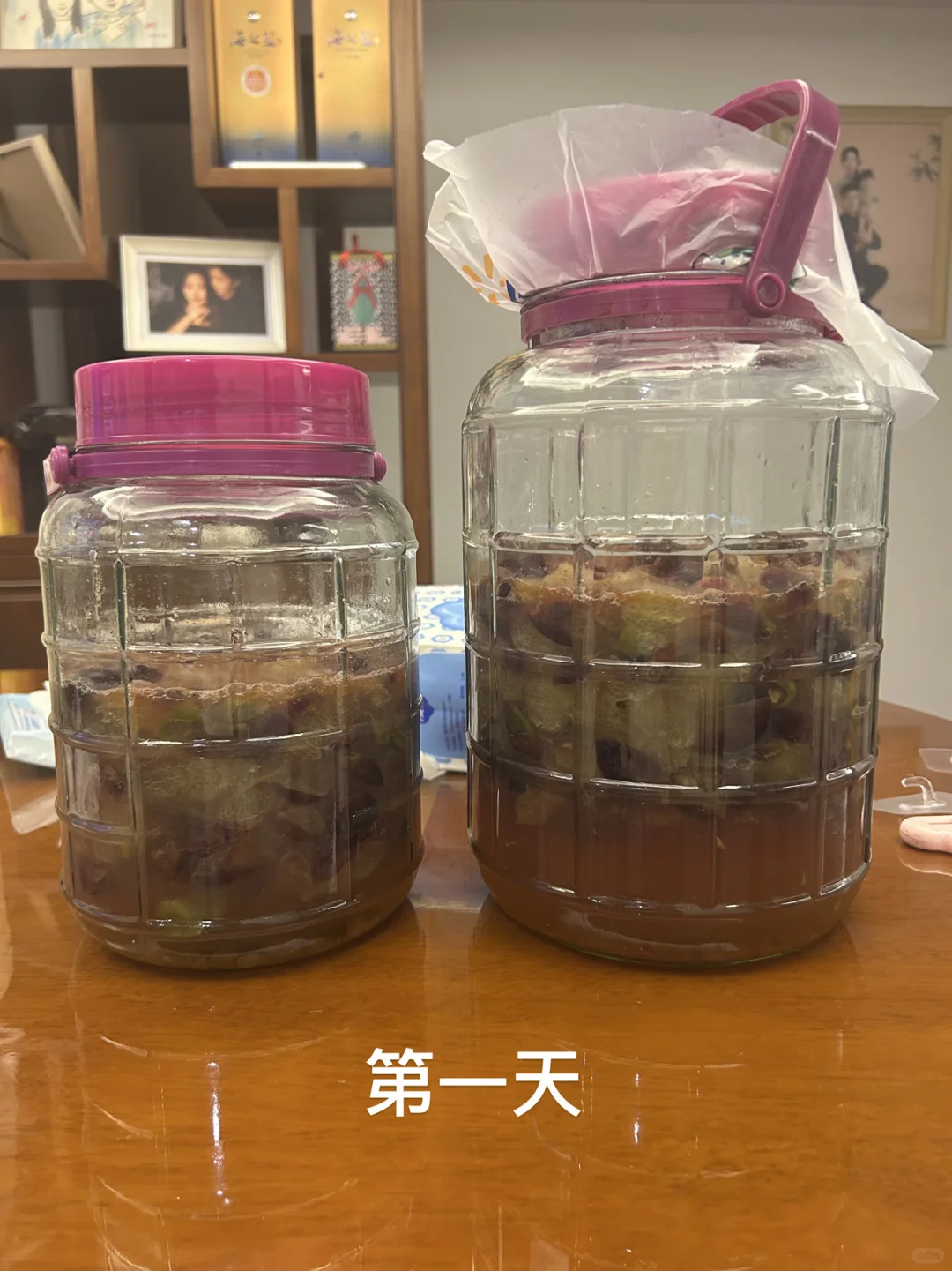 超有成就感的自己酿的葡萄酒