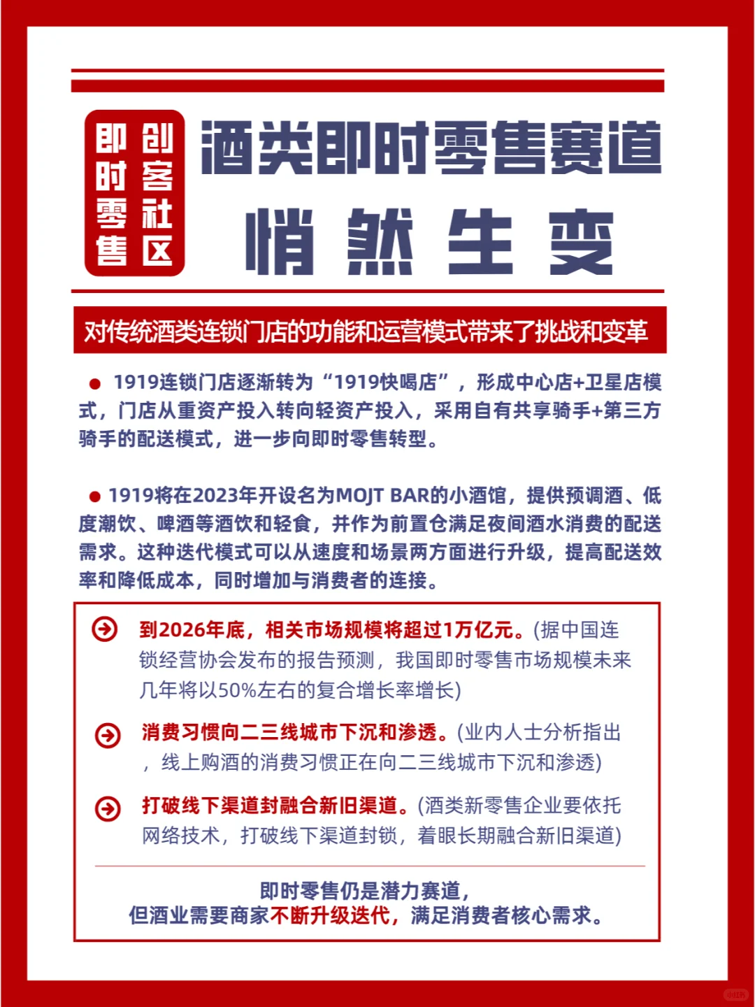行业洞察｜酒类即时零售赛道悄然生变