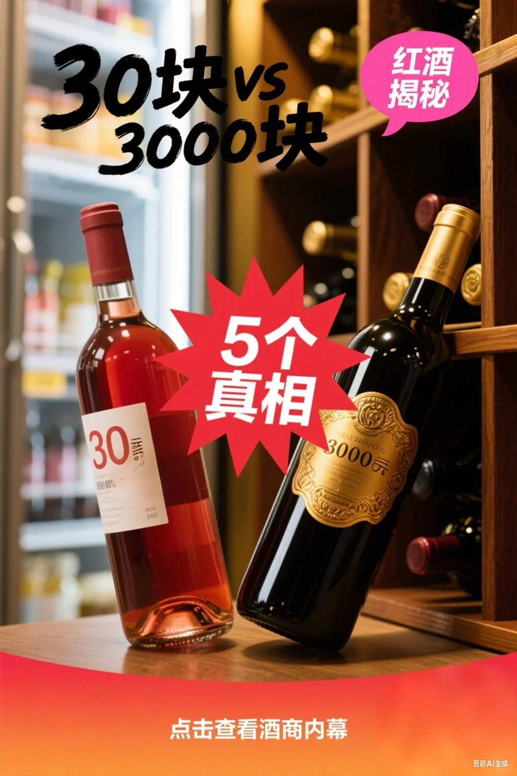 30vs3000的红酒｜酒商不敢说的5个真相?