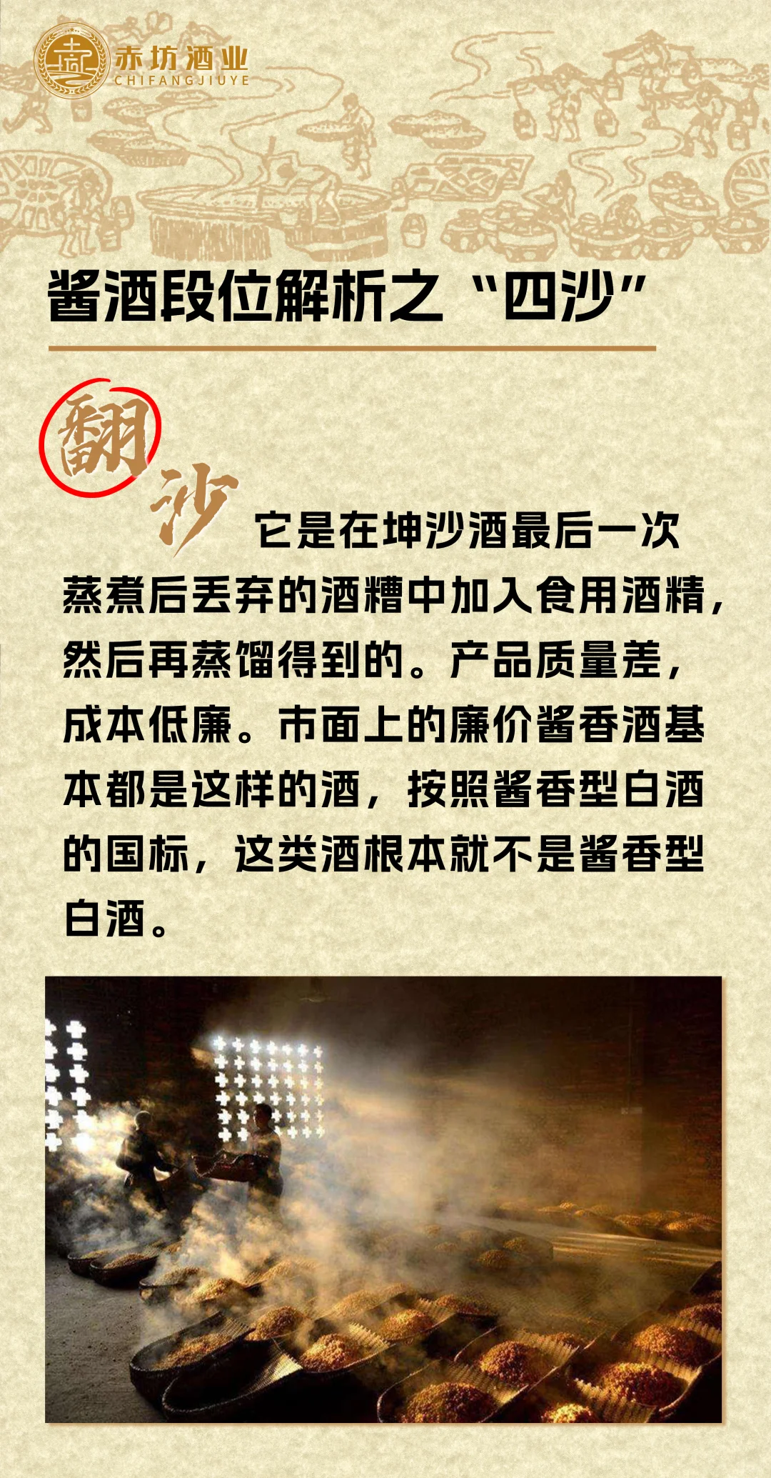 酱酒段位解析之“四沙”