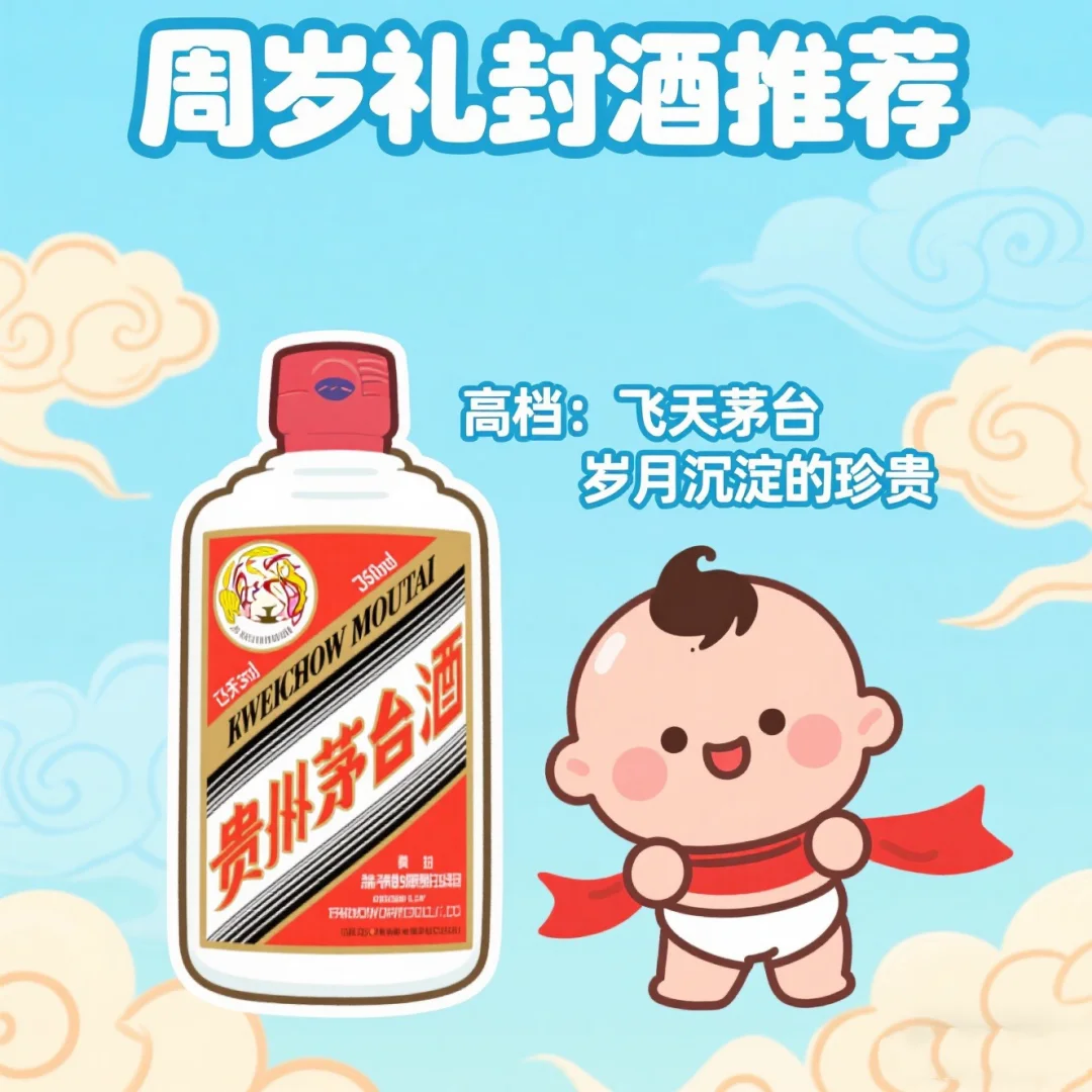 周岁礼封酒建议。