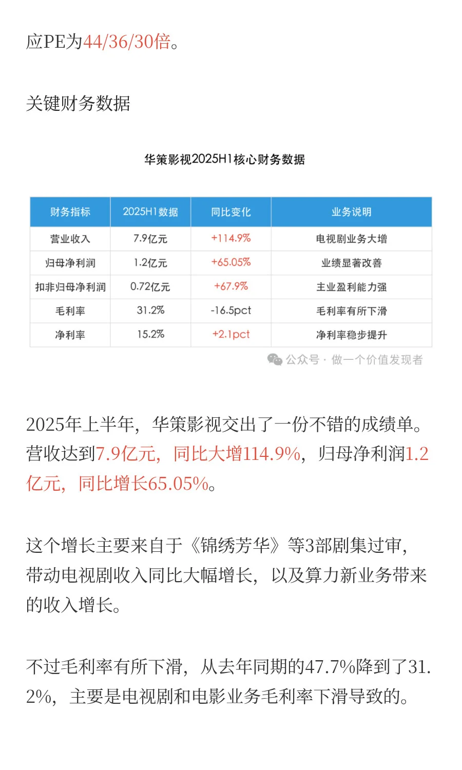 机构观点拆解：国内电视剧行业龙头企业！