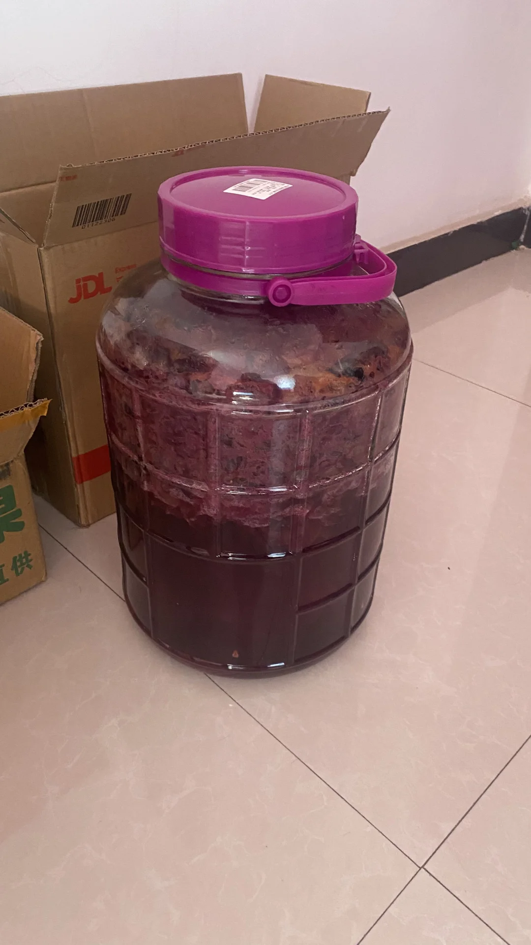 自酿葡萄酒一次成功