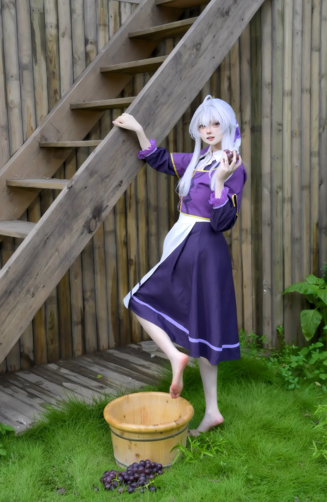 葡萄酒和少女，你选哪个呢