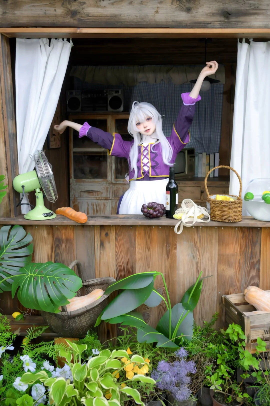 葡萄酒和少女，你选哪个呢