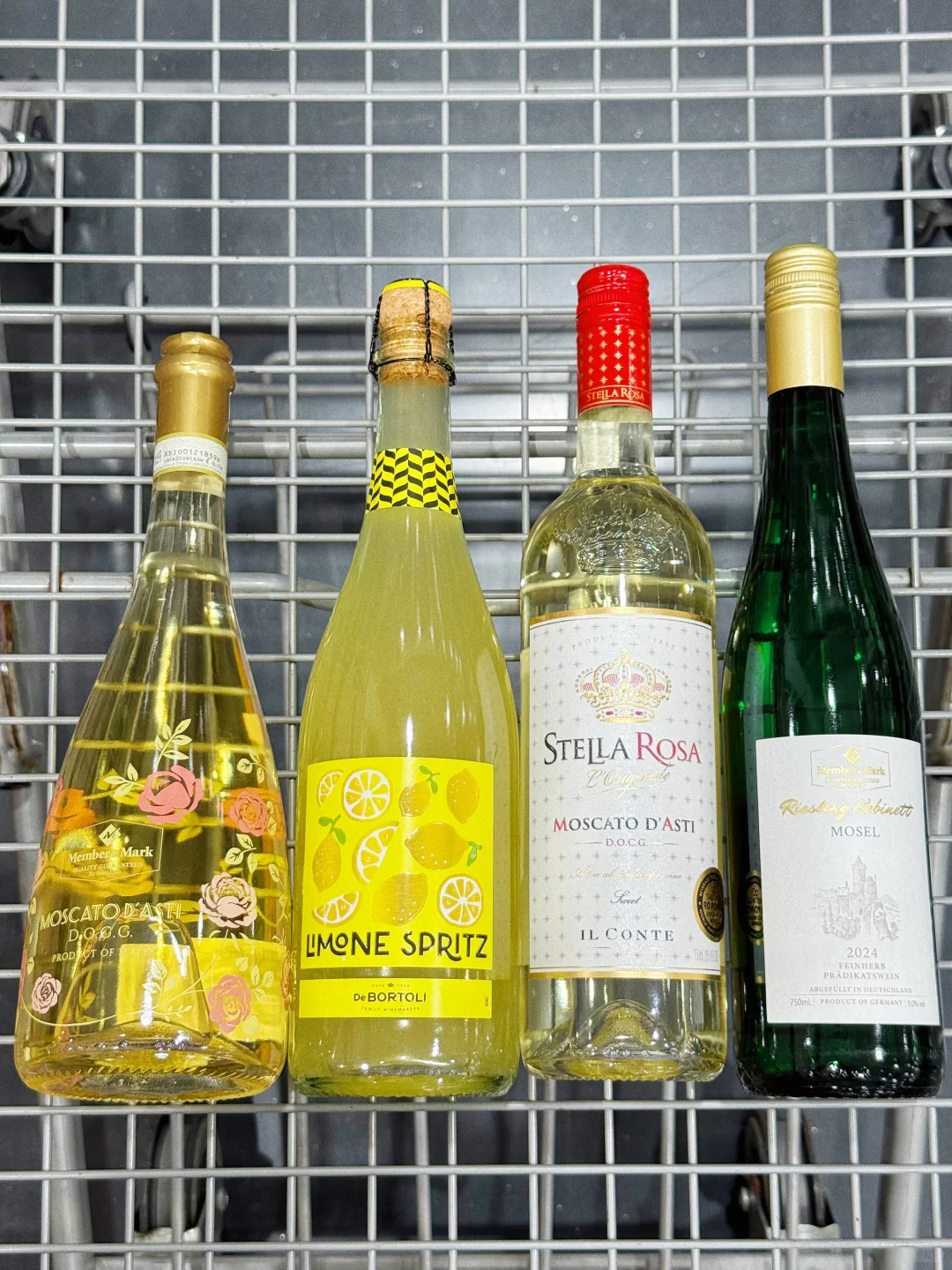 你们觉得山姆这四款白葡萄酒哪个最好喝？